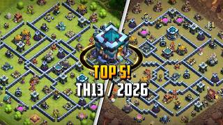 TOP 5! Town Hall 13 (Th13) Ranked Base Layout + Copy Link 2026 | Clash of Clans