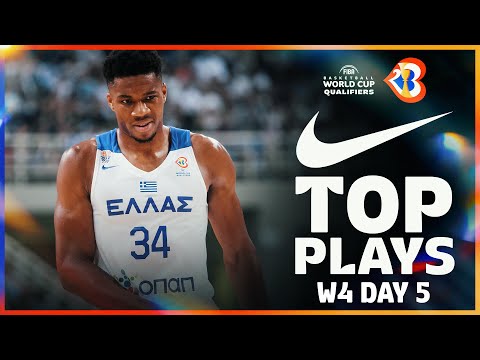 Nike Top 10 Plays - W4 Day 5 - FIBA Basketball World Cup 2023 Qualifiers