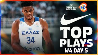 Nike Top 10 Plays - W4 Day 5 - FIBA Basketball World Cup 2023 Qualifiers