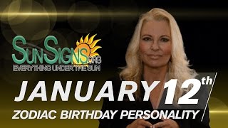 January 12 Zodiac Horoscope Birthday Personality - Capricorn - Part 2