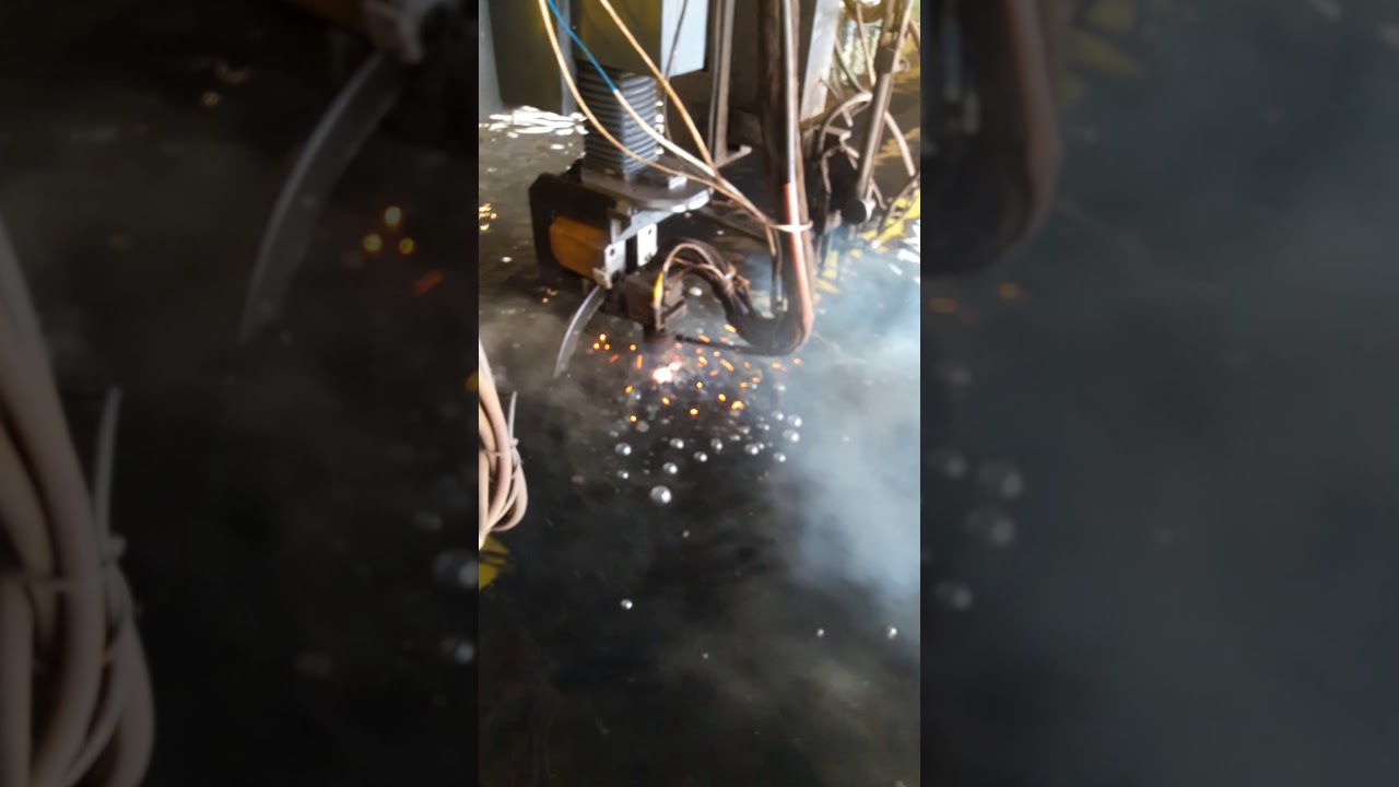 corte plasma bajo agua esab avenger 2