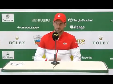 Novak Djokovic - Monte Carlo Masters - April 11, 2021