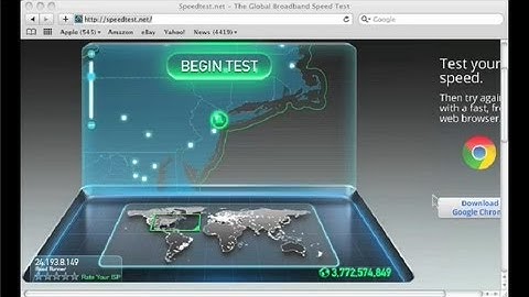 How to Test the Online Internet Speed for a Lease Line : Internet & Mac Tutorials