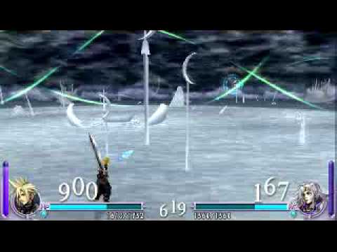 Dissidia FF (PSP)(LV7) Cloud vs Cecil