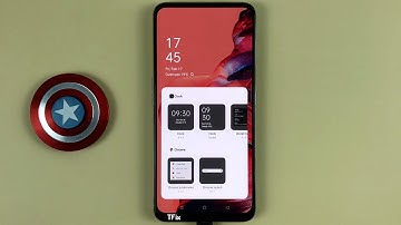 Widgets on OPPO Reno2 F Android 11