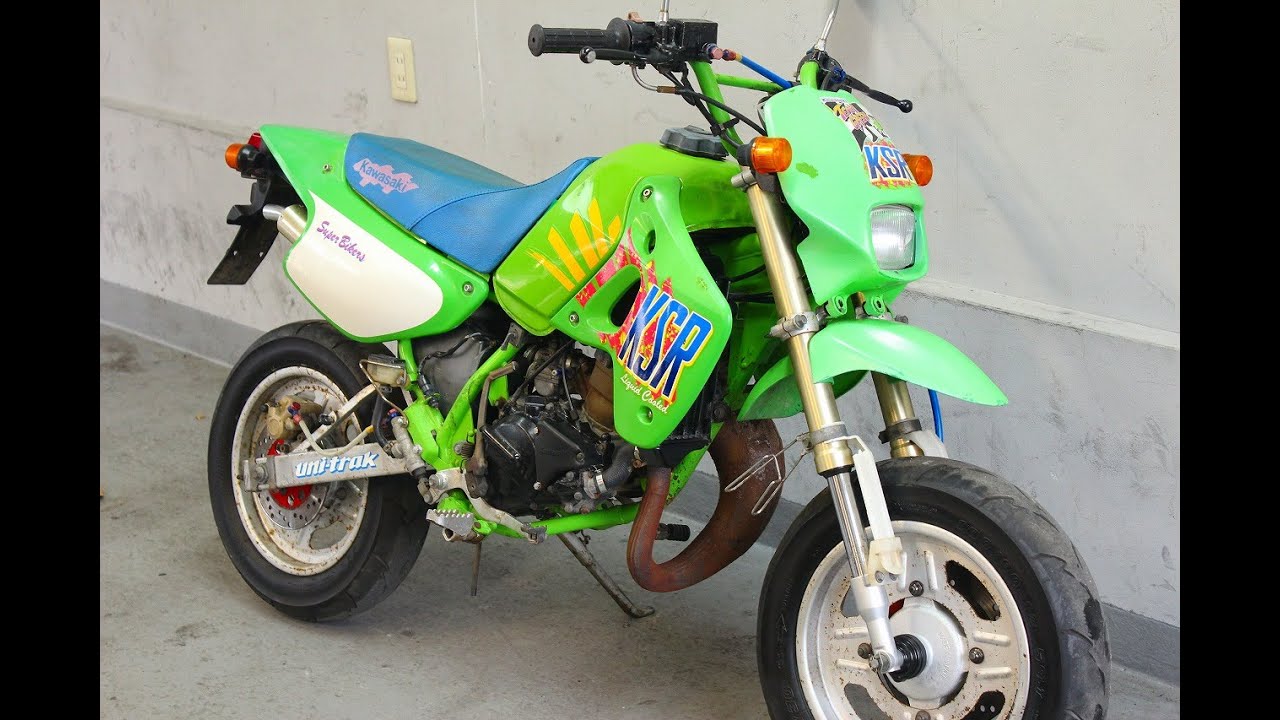 ☆ KSR-2 80cc ﾐﾆﾓﾀｰﾄﾞ☆ﾗｲﾑｸﾞﾘｰﾝ☆2スト☆ ﾊﾞｲｸ本舗 - YouTube