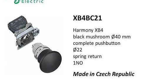 SCHNEIDER PUSHBUTTON XB4&XB5 video