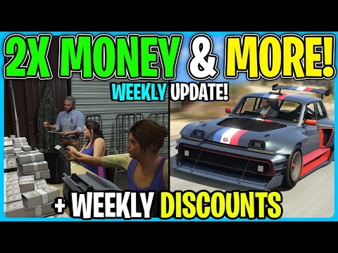 GTA Online WEEKLY UPDATE 2X Money & More!