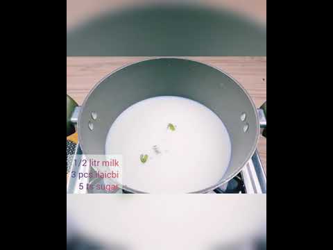 Dessert Recipe prepared With 2 Cups Of Milk Quick Dessert Recipe shorts