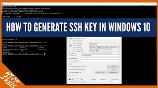 How to generate ssh key in windows 10 / Setup ssh key in windows