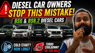 Diesel Car Owners: Stop Doing This! | Cold Start & Turbo Cooldown Explained #autorevtheory
