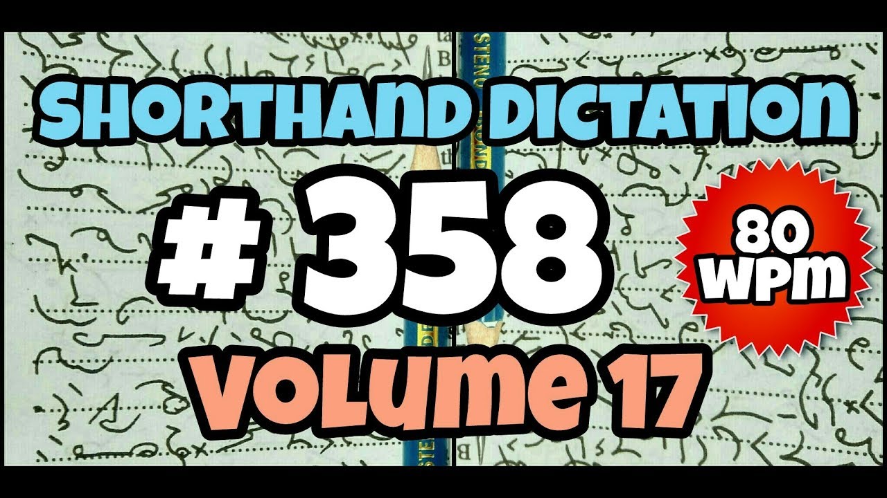 # 358 | 80 wpm  | Kailash Chandra | Volume 17