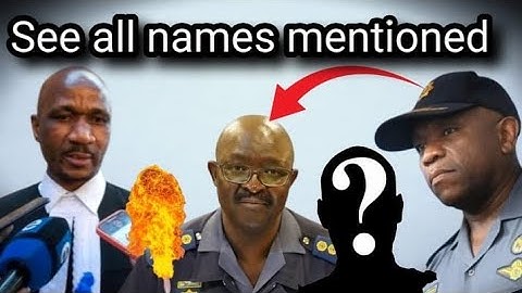 ADVOCATE TEFFO Drops Government Names & Expose Commissioner| New Evidence for  MKHWANAZI*WATCH*