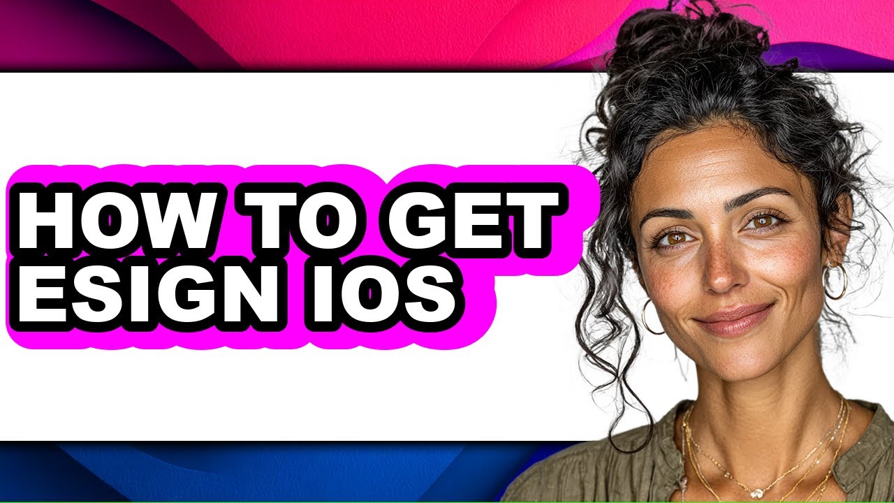 Esing Ios How to Get Esign Ios - Full Guide - YouTube