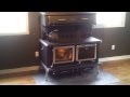 J.A. Roby High efficiency wood burning cook stove available at Safe Home Fireplace