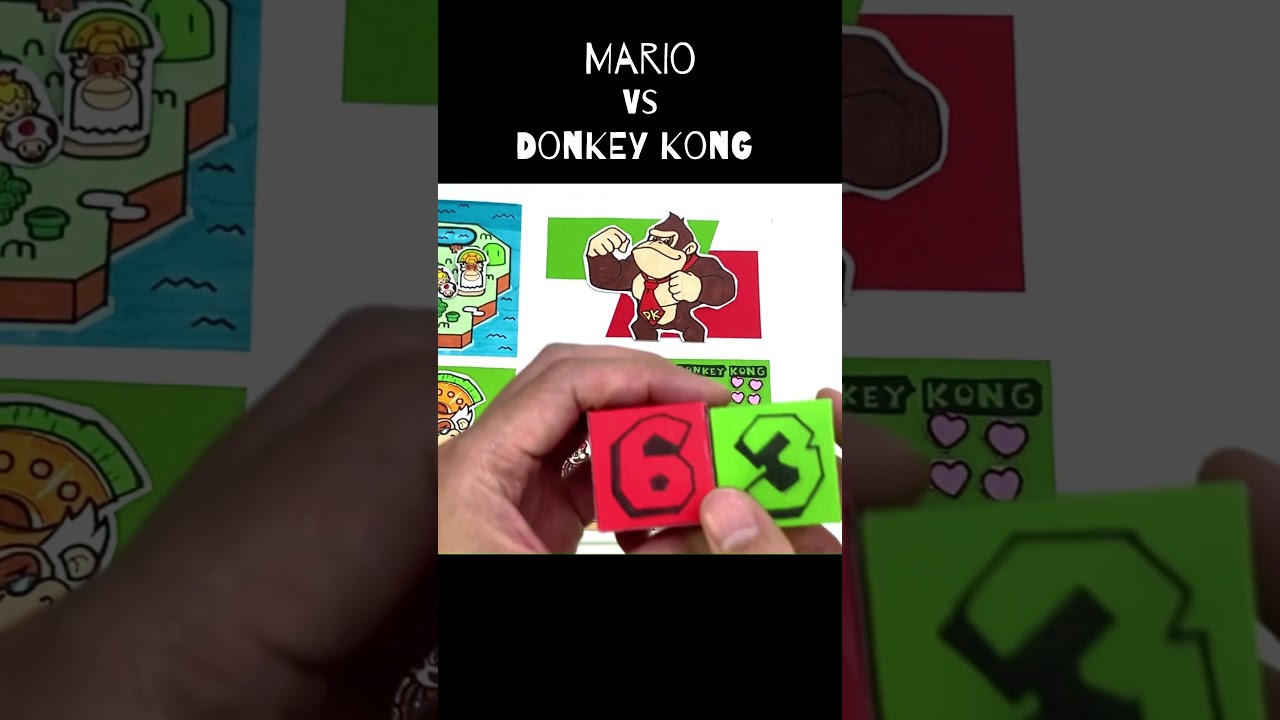 Mario VS Donkey Kong " Super Mario Bros. Movie " Game Book