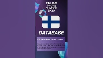 Finland Phone Number Data | Mailing Data