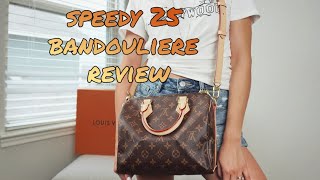 Louis Vuitton Speedy 25 Bandouliere Monogram Review 