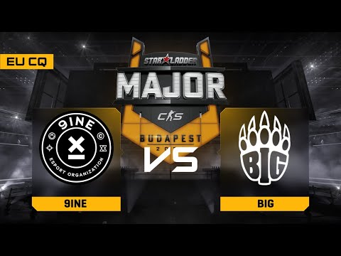 9INE проти BIG | Карта 3 | StarLadder StarSeries Budapest 2025 Europe Closed Qualifier