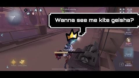 Wanna See How I Kite Geisha? Here’s how to Turn A Possible Loss Into A DRAW | Identity V Top 69 🧲