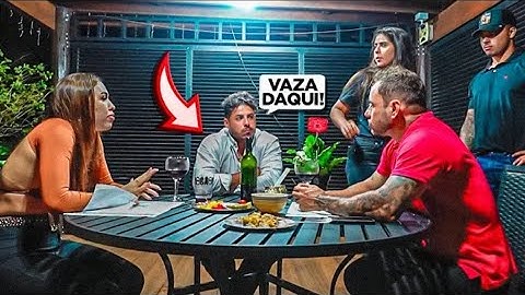O RENATO ATRAPALHOU A JANTA ROMÂNTICA DA CAROL COM O EX