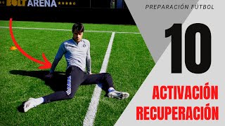 10 MOBILITY EXERCISES for FOOTBALL PLAYERS. (Soccer)