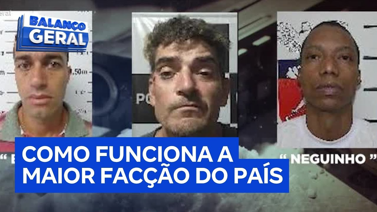 Polícia do PR decifra organograma da maior facção do país, que atua a partir de São Paulo