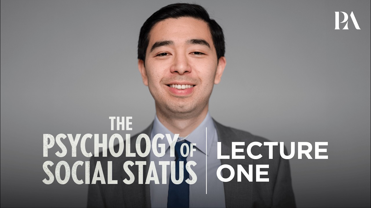 Peterson Academy | Rob Henderson | The Psychology of Social Status | Lecture 1 (Official)