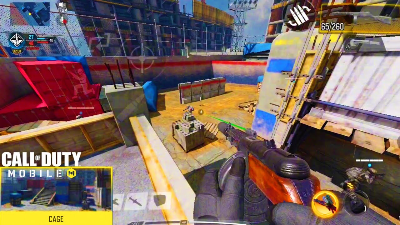 Call of Duty: Mobile "CAGE" Map + Full Gameplay 60 FPS (2024)