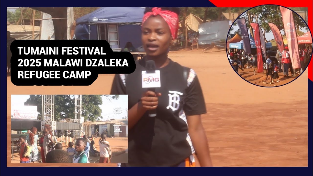 TUMAINI FESTIVAL MWAKA 2025 INCHINI MALAWI DZALEKA REFUGEE CAMP - YouTube