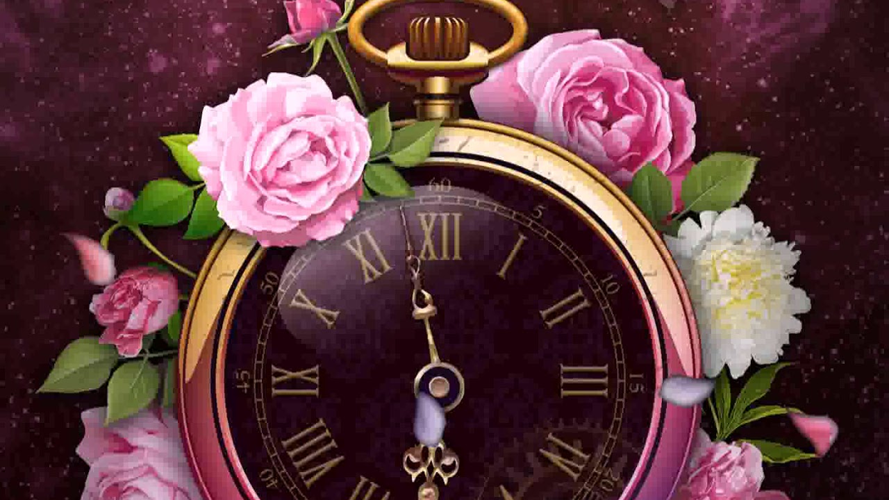 [Samsung ThemeLive Wallpaper] Flowers Blossom Clock YouTube