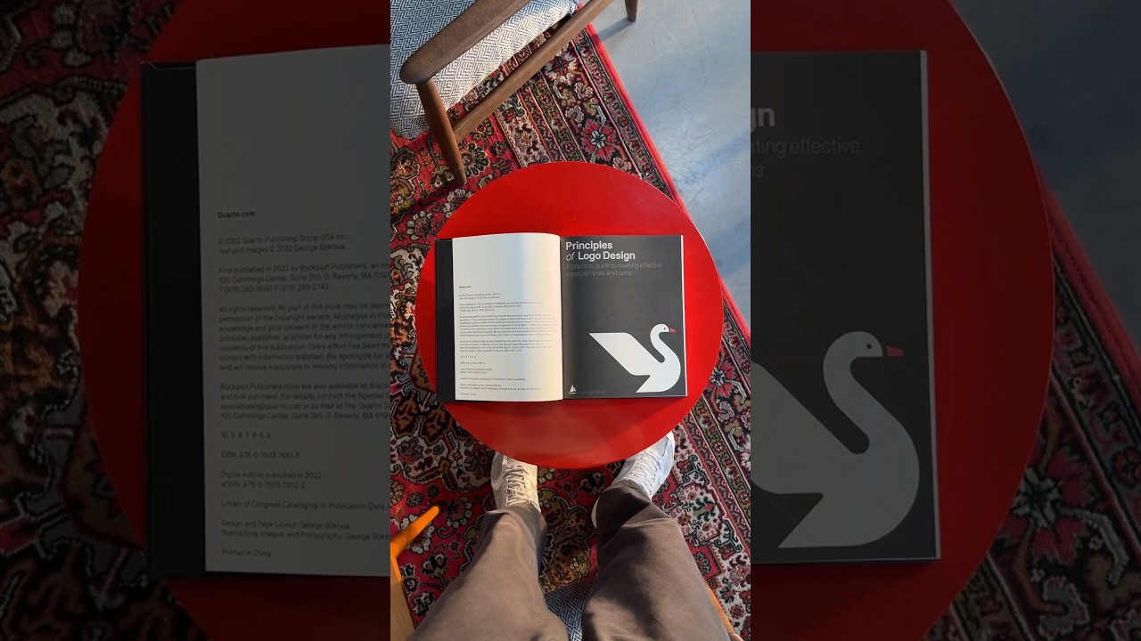 Название книги: Principles of Logo Design, by George Bokhua #logodesign #georgebokhua