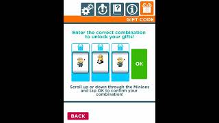 2 Gift Codes Minion Rush screenshot 2