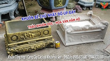 Giới thiệu khuôn chậu bể chữ nhật đẹp giá rẻ | Khuôn Tổng Hợp