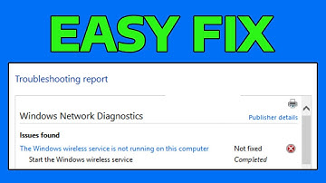 How To Fix The Windows Wireless Service is Not Running On This Computer Error
