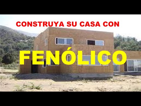 CONSTRUYA SU CASA CON FENÓLICO ✅🪜⛅🏤