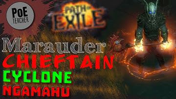 【Path of Exile - PoE】Cyclone with Ngamahu