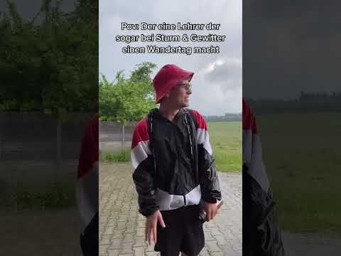Lehrer wandert bei