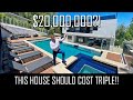 MEGA MODERN MANSION WOULD BE $20MILLION IN BEVERLY HILLS!!