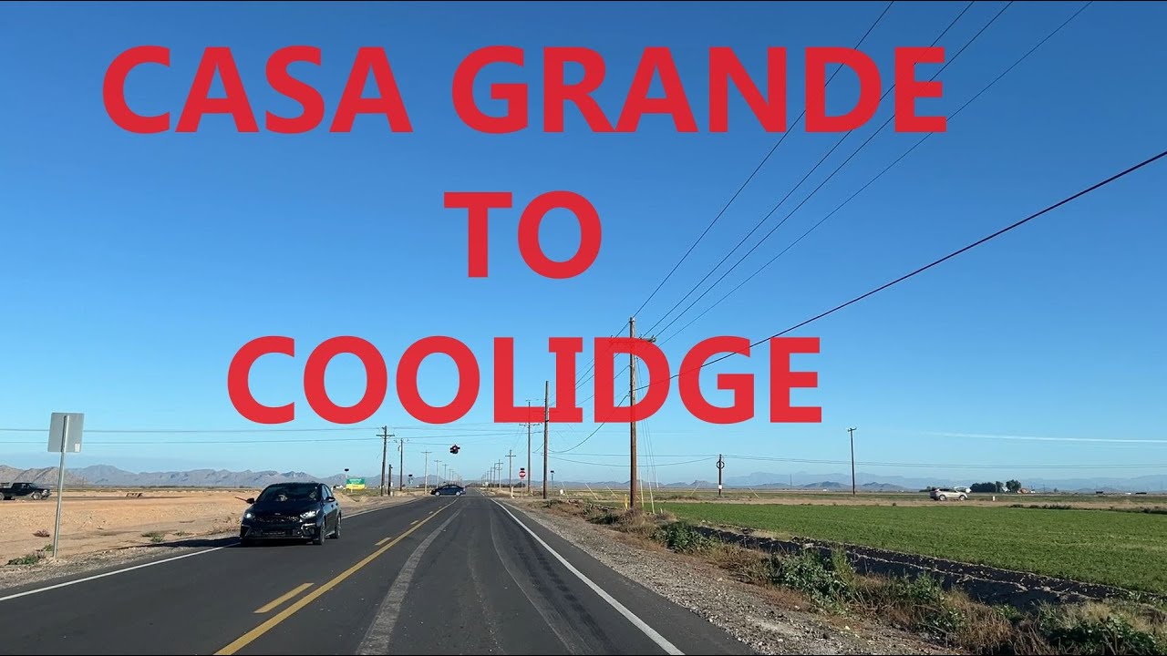 Casa Grande To Coolidge in Arizona