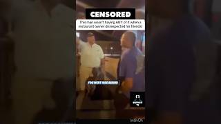 He Confronted The Restaurant Owner After Hearing Racial Slurs 😳💥