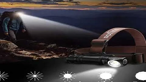 Sofirn HS40 USB C Rechargeable Headlamp 18650 Super Bright SST40 LED Torch 2000lm Headlight wit