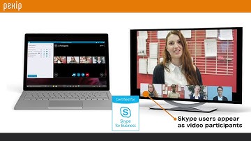 User Experience - Pexip Infinity Fusion gateway for Skype for Business and VTC
