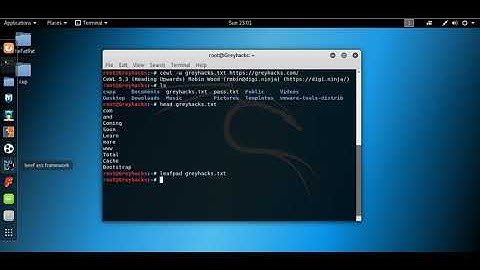 CeWL: Custom Wordlist Generator Taking URL as Parameter|Greyhacks|