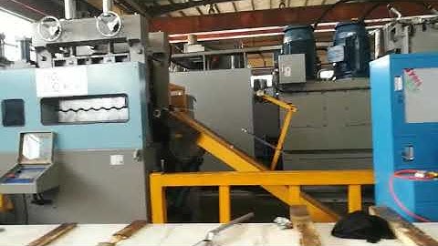 Coil fine blanking machine special thick plate (10mm) 2 in 1 straightening machine