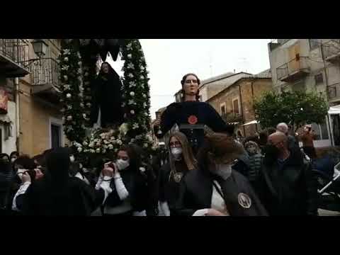 Venerdì Santo 2022 Processione Madonna Addolorata con San Giovanni