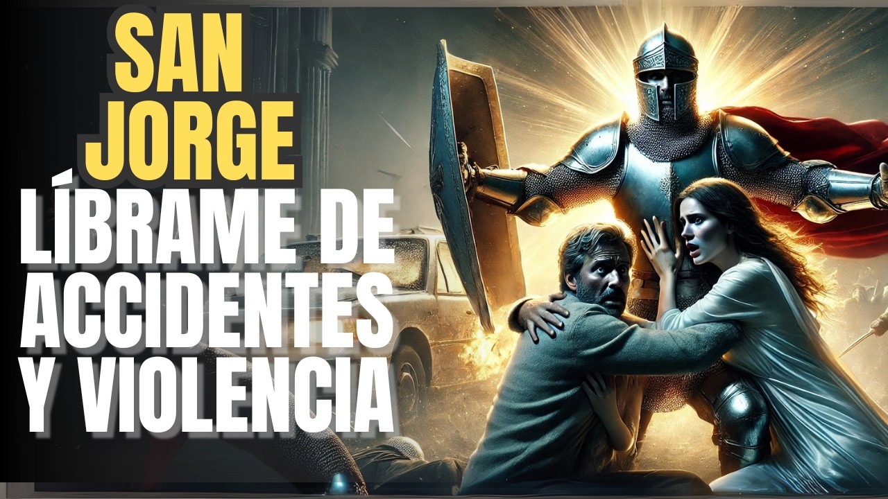 ORACIÓN PODEROSA A SAN JORGE PARA PROTECCIÓN CONTRA ASALTOS Y ACCIDENTES