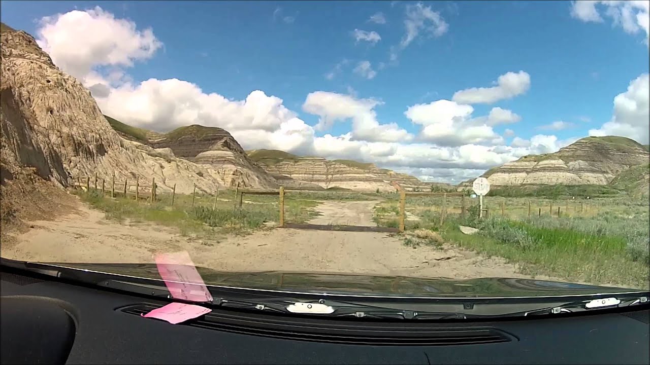 Driving Calgary to Drumheller YouTube