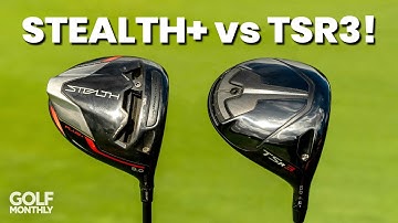 TAYLORMADE STEALTH+ vs NEW TITLEIST TSR3 DRIVER TEST!