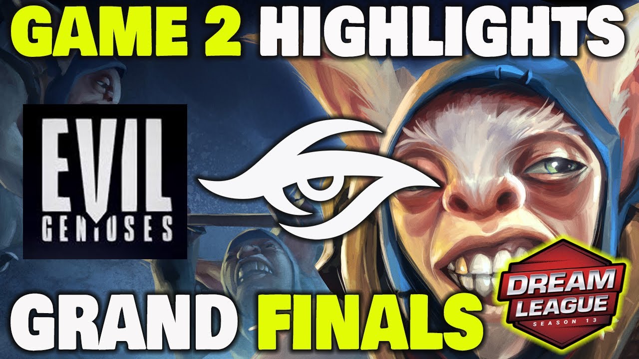 EVIL GENIUSES VS SECRET GAME 2 DreamLeague Season 13: The Leipzig Major GRAND FINALS